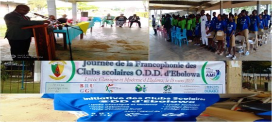 EBOLOWA : DES JEUNES PARES AUX ODD ET A LA FRANCOPHONIE ! 